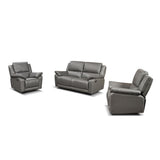 Scylla Recliner Sofa Set - Power Reclining Sofas in Leather