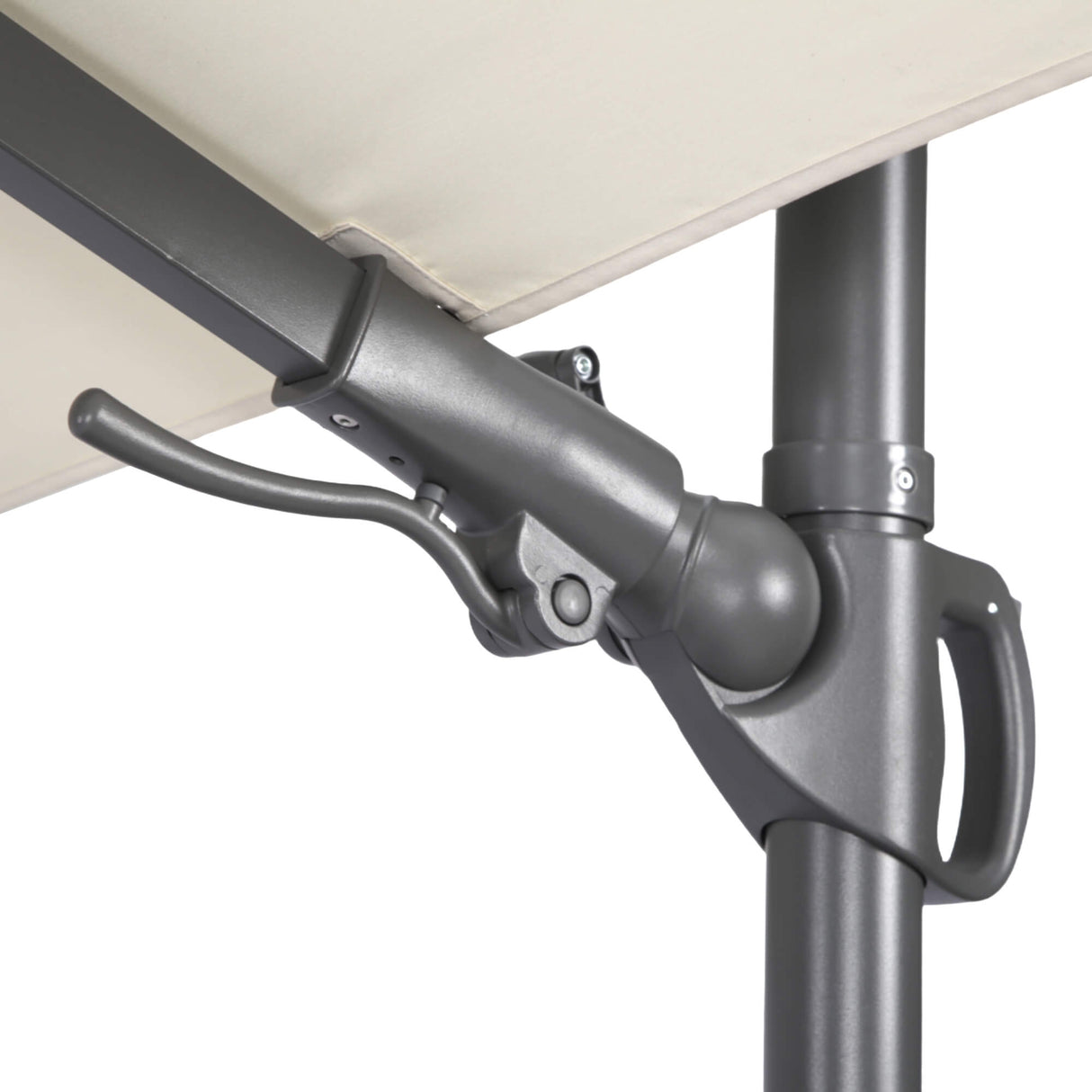 Syros Parasol 2.5m with LED Lamps