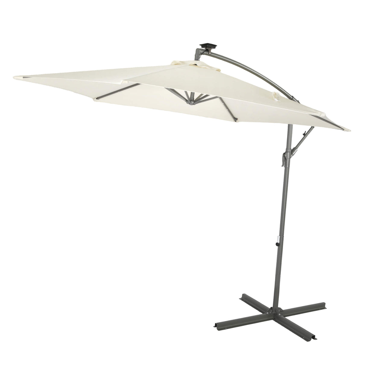 SYROS - Parasol 3m with LED Lamps