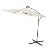 SYROS - Parasol 3m with LED Lamps