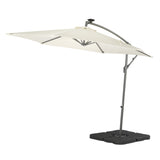 SYROS - Parasol 3m with LED Lamps