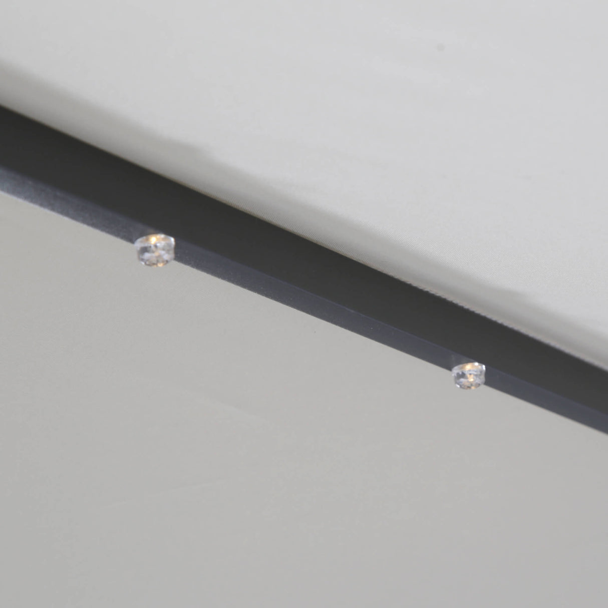 SYROS - Parasol 3m with LED Lamps