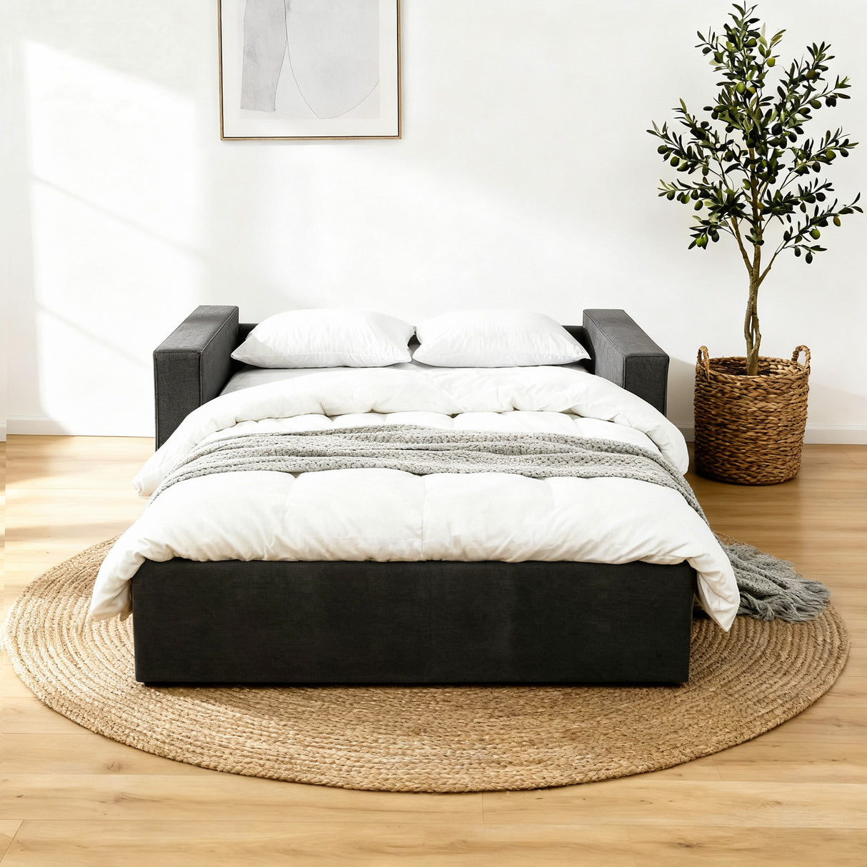 Troy - Pull Out Sofa Bed - Double Sofa Bed - 2 Seater