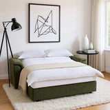 Tivoli - 2 Seater Pull-out Sofa Bed in Luxury Boucle Woven Fabric