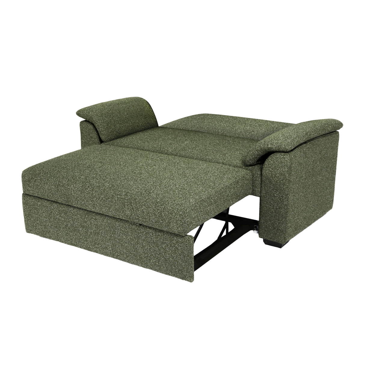 Tivoli - 2 Seater Pull-out Sofa Bed in Luxury Boucle Woven Fabric