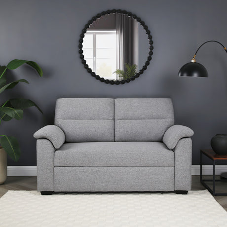 Tivoli - 2 Seater Pull-out Sofa Bed in Soft Woven Fabric