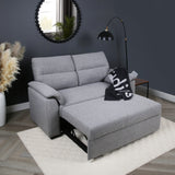 Tivoli - 2 Seater Pull-out Sofa Bed in Soft Woven Fabric