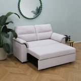 Tivoli - 2 Seater Pull-out Sofa Bed in Soft Woven Fabric