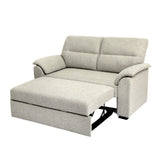 Tivoli - 2 Seater Pull-out Sofa Bed in Luxury Boucle Woven Fabric