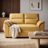 Tivoli 2 Seater Pull Out Sofa Bed Mustard Yellow