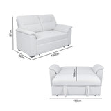 Tivoli 2 Seater Pull Out Sofa Bed Sand