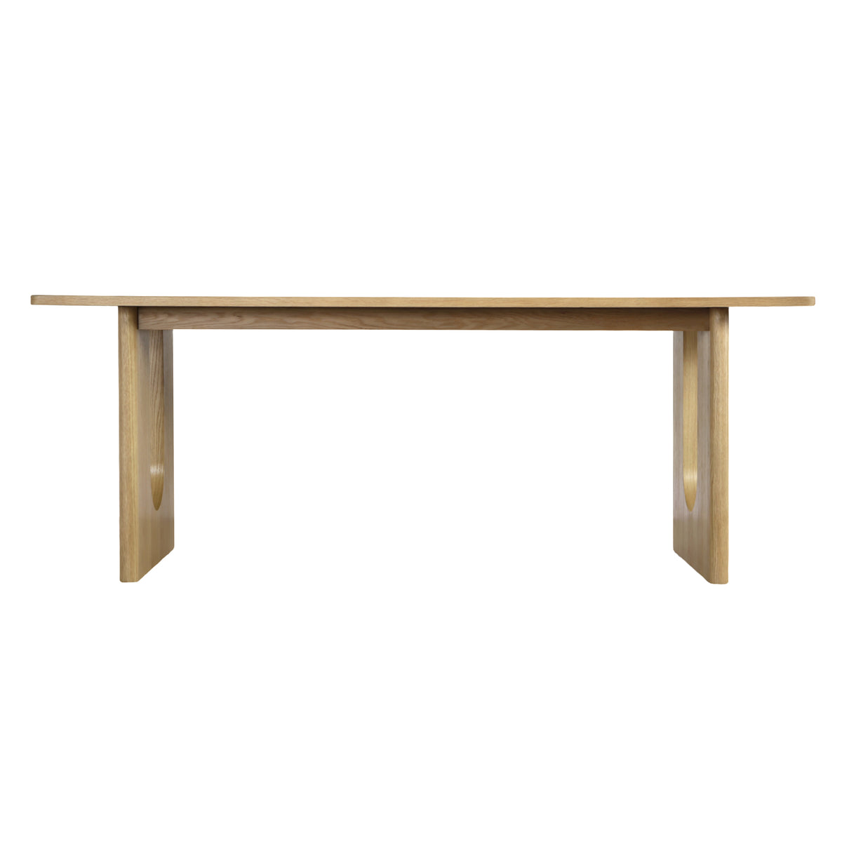Umberto Washed Oak Dining Table - 6 Seater