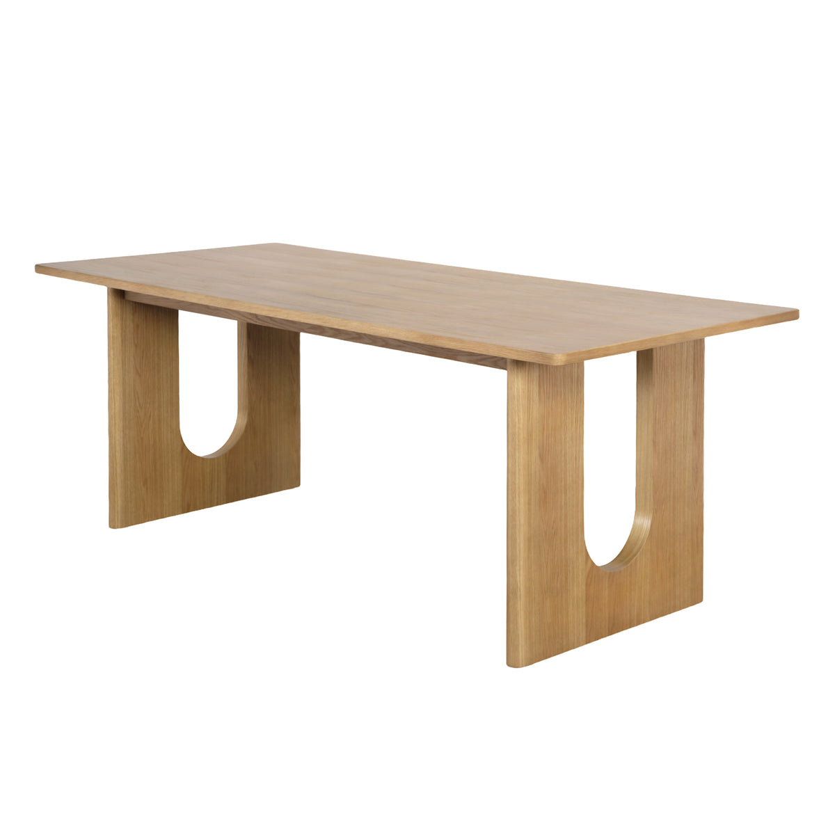 Umberto Washed Oak Dining Table - 6 Seater
