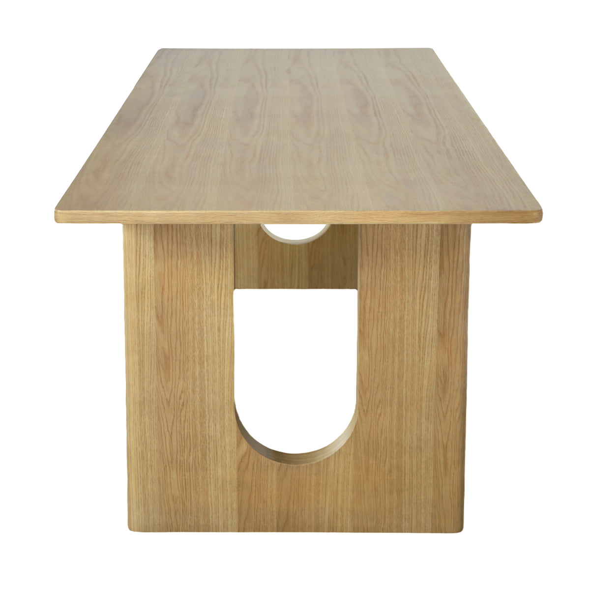 Umberto Washed Oak Dining Table - 6 Seater