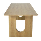 Umberto Washed Oak Dining Table - 6 Seater
