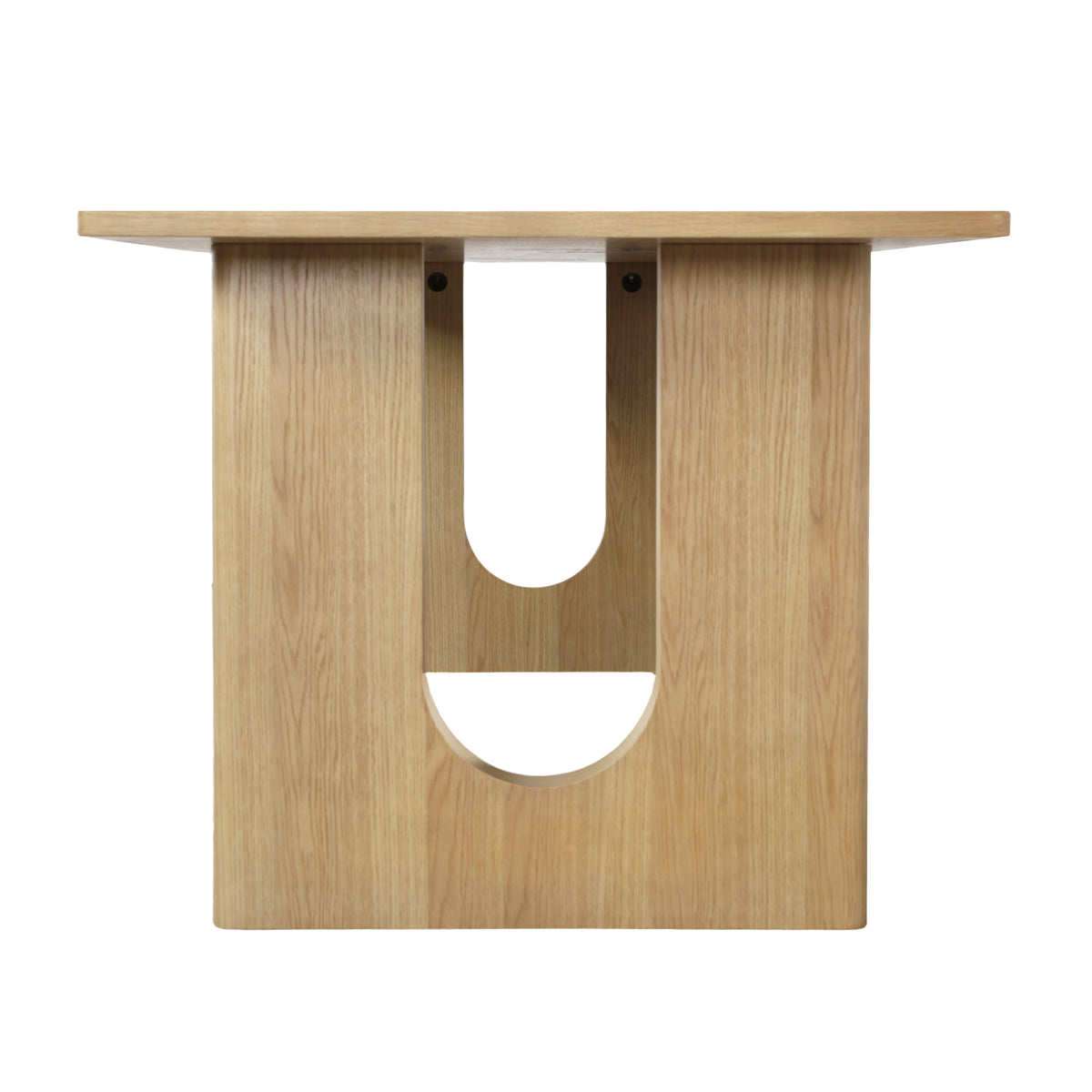 Umberto Washed Oak Dining Table - 6 Seater