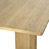 Umberto Washed Oak Dining Table - 6 Seater