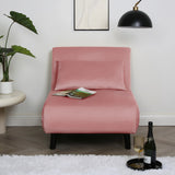 Aurora - Single Bed Chair Sofa in Velvet - 1 Seater