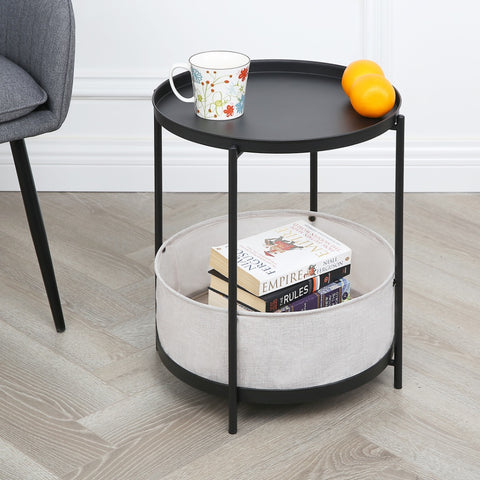 Bakewell - Side Coffee Table - (Black, White, Green)