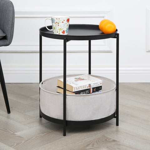 Bakewell - Side Coffee Table - (Black, White, Green)