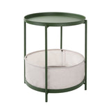 Bakewell - Side Coffee Table - (Black, White, Green)