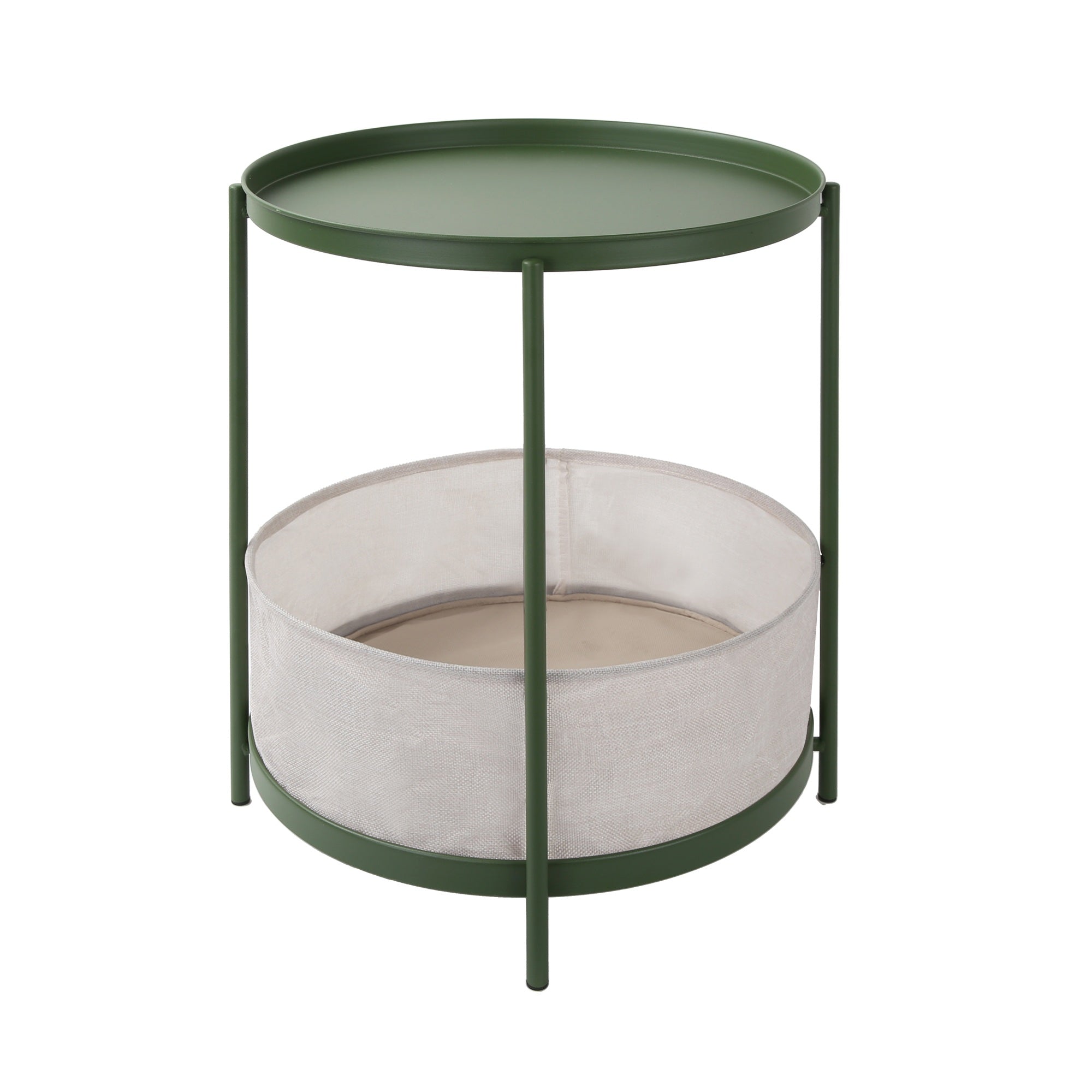 Bakewell - Side Coffee Table - (Black, White, Green)