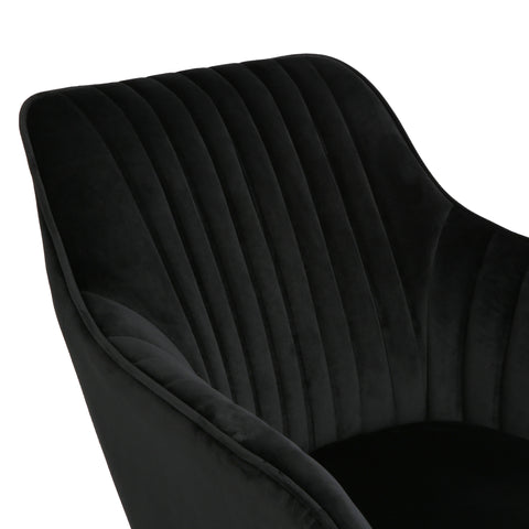 Briseis - Swivel Office Chair in Velvet