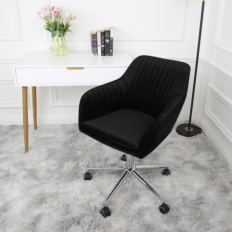 Briseis - Swivel Office Chair in Velvet