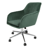 Briseis - Swivel Office Chair in Velvet