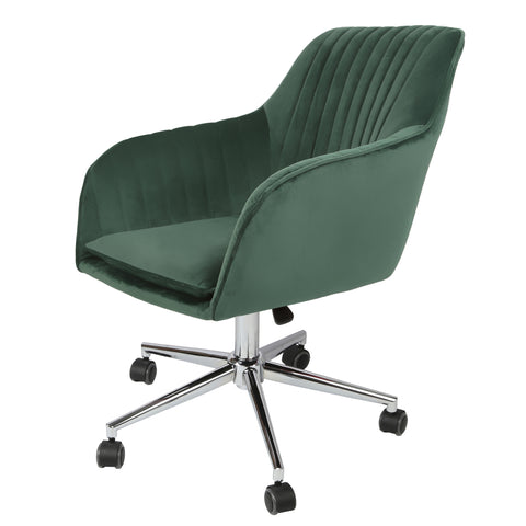 Briseis - Swivel Office Chair in Velvet