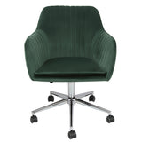 Briseis - Swivel Office Chair in Velvet