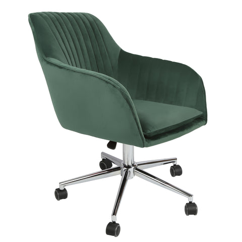 Briseis - Swivel Office Chair in Velvet