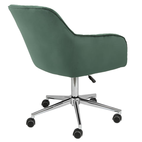 Briseis - Swivel Office Chair in Velvet