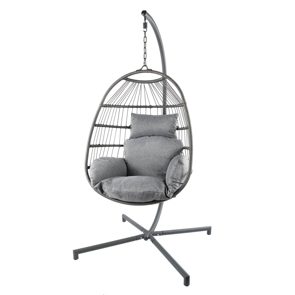 Chiron - Hanging Egg Chair in Rattan