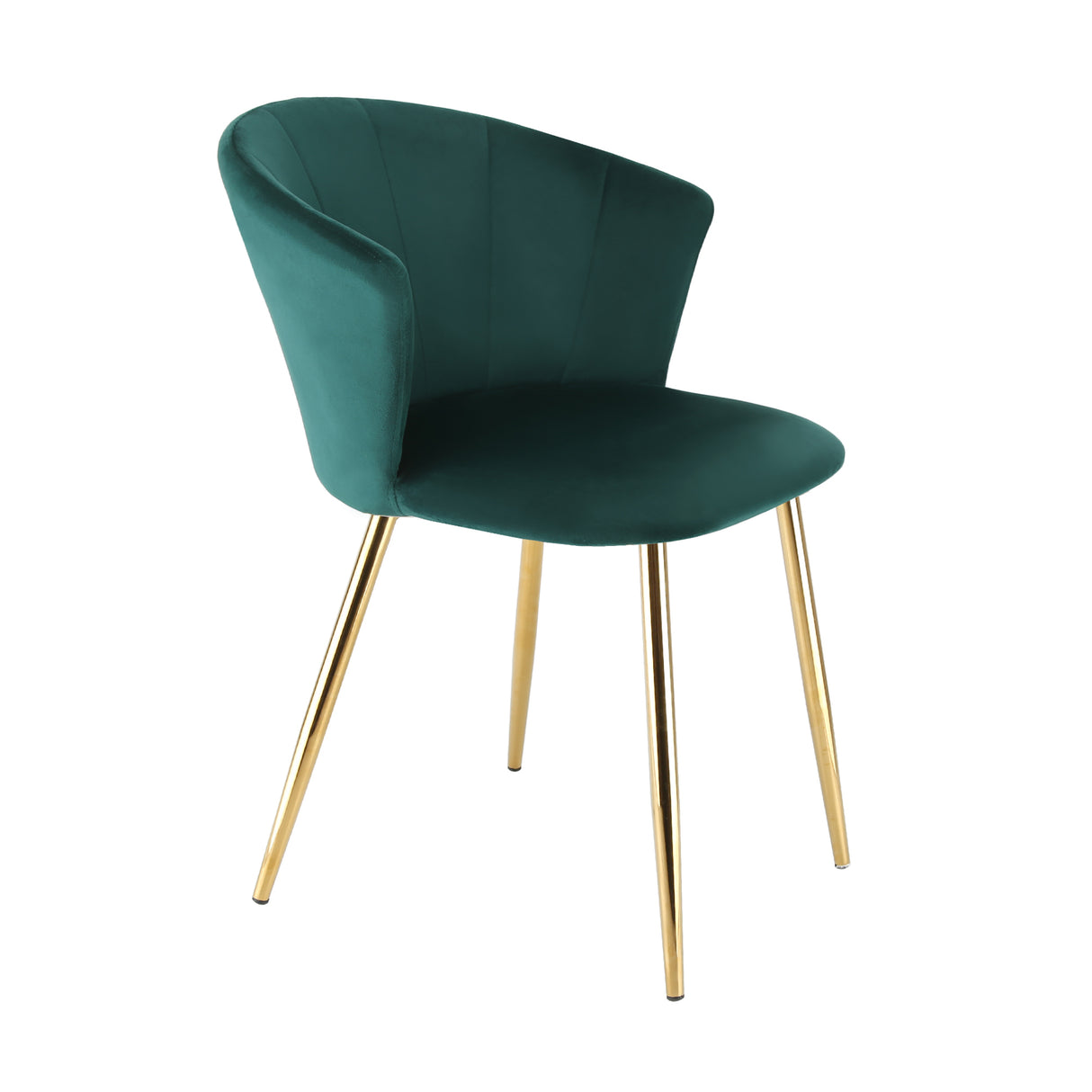 Mill - Velvet Dining Chair - Set of 2 - (Green, Grey, Pink, Teal)