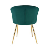 Mill - Velvet Dining Chair - Set of 2 - (Green, Grey, Pink, Teal)