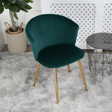 Mill - Velvet Dining Chair - Set of 2 - (Green, Grey, Pink, Teal)