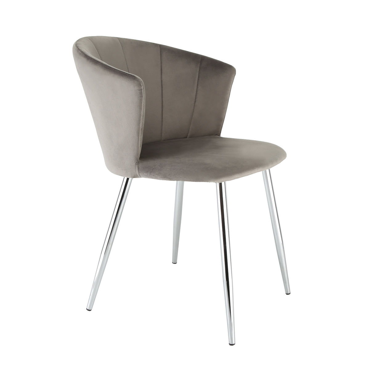 Mill - Velvet Dining Chair - Set of 2 - (Green, Grey, Pink, Teal)