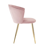 Mill - Velvet Dining Chair - Set of 2 - (Green, Grey, Pink, Teal)