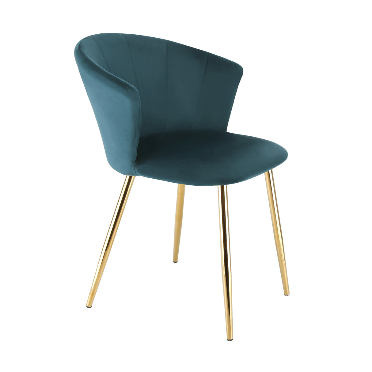 Mill - Velvet Dining Chair - Set of 2 - (Green, Grey, Pink, Teal)