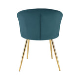Mill - Velvet Dining Chair - Set of 2 - (Green, Grey, Pink, Teal)