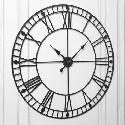 EOS -  Wall Clock with Roman Numerals - 100x100