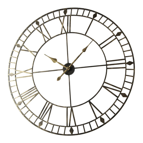 EOS -  Wall Clock with Roman Numerals - 100x100