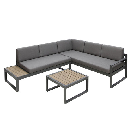 Maia - Garden Corner Sofa Set - Right Corner - 5 Seater