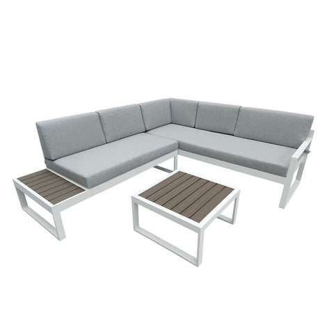 Maia - Garden Corner Sofa Set - Right Corner - 5 Seater