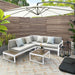 Maia - Garden Corner Sofa Set - Right Corner - 5 Seater