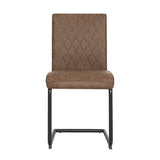 Nestor - Industrial Dining Chair - (Tan, Brown, Grey)
