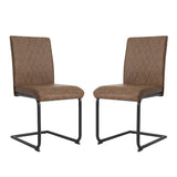 Nestor - Industrial Dining Chair - (Tan, Brown, Grey)