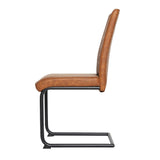 Nestor - Industrial Dining Chair - (Tan, Brown, Grey)