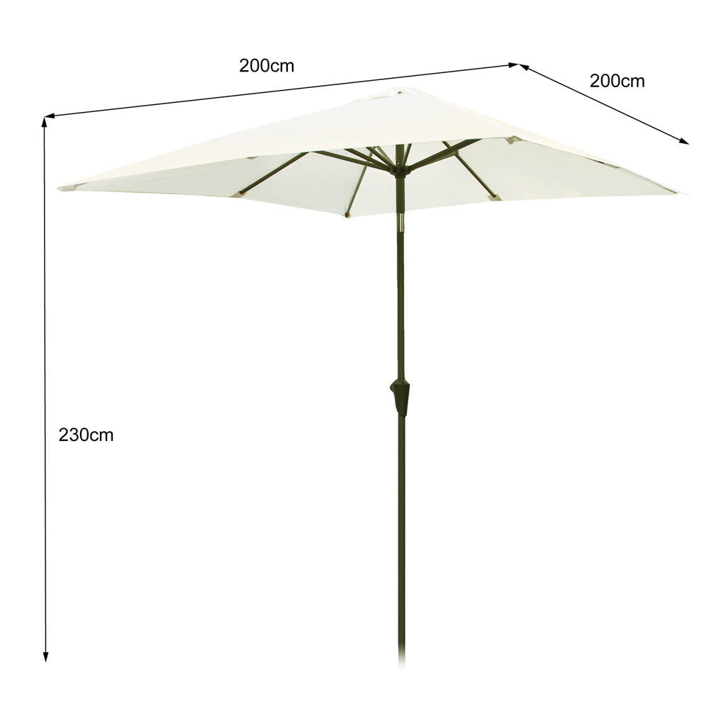 Oceanus - Square Parasol - Cream